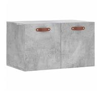 Vidaxl Armoire Murale Gris Béton 60x36,5x35 Cm Bois D'ingénierie Gris
