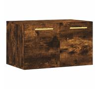 Vidaxl Armoire Murale Chêne Fumé 60x36,5x35 Cm Bois D'ingénierie Multicolore