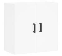 vidaXL Armoire murale – Placard suspendu 60×31×60 cm, Blanc, Bois d'ingénierie, Moderne