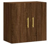 Vidaxl Armoire Murale Chêne Marron 60x31x60 Cm Bois D'ingénierie Marron