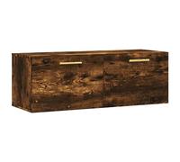 vidaXL Armoire murale Chêne fumé 100x36,5x35 cm Bois d'ingénierie 830121