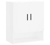 Vidaxl Armoire Murale Blanc 60x31x70 Cm Bois D'ingénierie Blanc