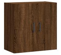 vidaXL Armoire Murale, Placard Suspendu avec Rangement, Meuble Flottant de Salon Salle de Séjour Intérieur, Moderne, Chêne Marron Bois d'Ingénierie