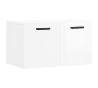 Vidaxl Armoire Murale Blanc Brillant 60x36,5x35 Cm Bois D'ingénierie Multicolore