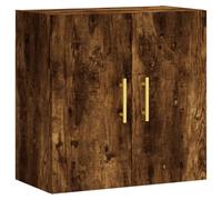 Vidaxl Armoire Murale Chêne Fumé 60x31x60 Cm Bois D'ingénierie Marron