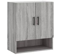 Vidaxl Armoire Murale Sonoma Gris 60x31x70 Cm Bois D'ingénierie Gris