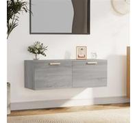 Armoire murale Sonoma gris 100x36,5x35 cm Bois d'ingénierie817610