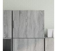 Vidaxl Armoire Murale Sonoma Gris 45x42,5x40 Cm Bois D'ingénierie Multicolore