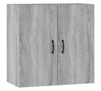 Vidaxl Armoire Murale Sonoma Gris 60x31x60 Cm Bois D'ingénierie Marron