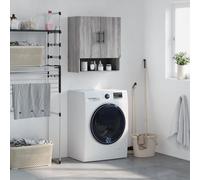 Vidaxl Armoire Murale Sonoma Gris 60x31x70 Cm Bois D'ingénierie Gris