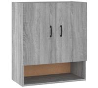 Vidaxl Armoire Murale Sonoma Gris 60x31x70 Cm Bois D'ingénierie Marron