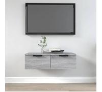vidaXL Armoire murale Sonoma gris 68x30x20 cm Bois d'ingénierie 817094