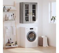 vidaXL Armoire murale sonoma gris 69,5x34x90 cm