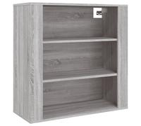 vidaXL Armoire murale Sonoma gris 80x33x80 cm Bois d'ingénierie