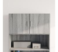 Vidaxl Armoire Murale Sonoma Gris 80x42,5x40 Cm Bois D'ingénierie Multicolore