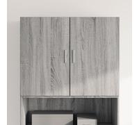 vidaXL Armoire murale sonoma gris 80x42,5x64 cm bois d'ingénierie Multicolore