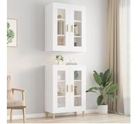 vidaXL Armoire murale suspendue 812276 – Blanc 69,5 x 34 x 90 cm