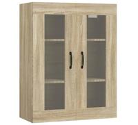 812288 vidaXL Armoire murale suspendue Chêne sonoma 69,5x34x90 cm