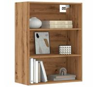 Vidaxl Armoire Murale Suspendue Chêne Artisanal 69,5x32,5x90 Cm Multicolore