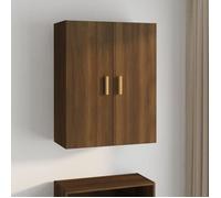 Vidaxl Armoire Murale Suspendue Chêne Marron 69,5x34x90 Cm Multicolore