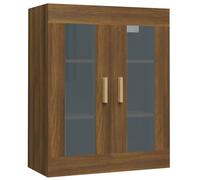 Vidaxl Armoire Murale Suspendue Chêne Marron 69,5x34x90 Cm Multicolore