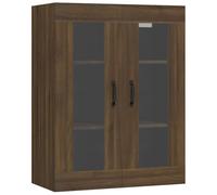 Vidaxl Armoire Murale Suspendue Chêne Marron 69,5x34x90 Cm Multicolore