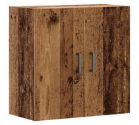 vidaXL Armoire Murale Vieux Bois 60x31x60 cm Bois d'ingénierie, Armoire, Armoire Suspendue, Armoire latérale, Armoire de Rangement