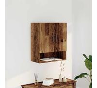 Vidaxl Armoire Murale Vieux Bois 60x31x70 Cm Bois D'ingénierie Marron