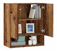 Vidaxl Armoire Murale Vieux Bois 60x31x70 Cm Bois D'ingénierie Marron