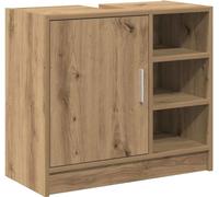 vidaXL Armoire pour lavabo Artisan chêne 63 x 29 x 55 cm Bois composite