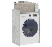 vidaXL Armoire pour Machine à Laver Béton 67,5 x 48 x 97 cm, Salle de Bain, Rectangulaire, Moderne, Durable, Rangement Ample, Design Élégant, Utilisation Efficace de l'espace