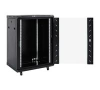 vidaXL Armoire réseau 15U sur roulettes 19" IP20 60x45x86 cm