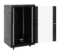 vidaXL Armoire réseau 18U sur roulettes 19" IP20 60x60x100 cm