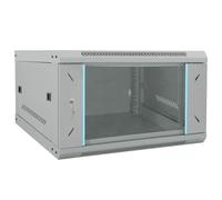 vidaXL Armoire réseau avec stockage Gris 53 x 60 x 30 cm Acier