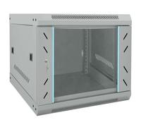 vidaXL Armoire réseau avec stockage Gris 53 x 60 x 45 cm Acier