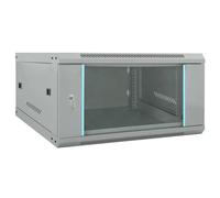 Vidaxl Armoire Réseau Avec Stockage Gris 60 X 60 X 35 Cm Acier