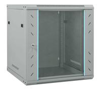 Vidaxl Armoire Réseau Avec Stockage Gris 60 X 60 X 65 Cm Acier