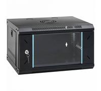 Vidaxl Armoire Réseau Avec Stockage Noir 53 X 45 X 30 Cm Acier