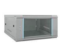 Vidaxl Armoire Réseau Avec Stockage Gris 60 X 60 X 35 Cm Acier