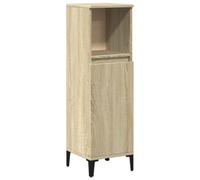 vidaXL Armoire de salle de bain Chêne Sonoma 30 x 30 x 100 cm