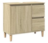 vidaXL Armoire Salle de Bain chêne Sonoma 65x33x60 cm