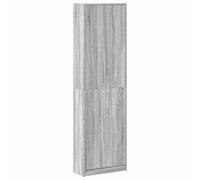 Vidaxl Armoire Grise Sonoma 55x25x189 Cm En Bois D'ingénierie Gris