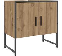 vidaXL Armoire sous lavabo Artisan-Chêne 60x33x60 cm