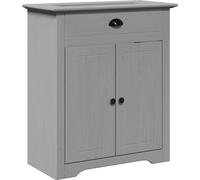vidaXL Armoire sous lavabo BODO gris 70x35x80 cm