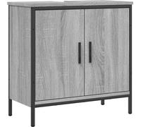 vidaXL Armoire sous lavabo Gris Sonoma 60x30x60 cm Bois composite