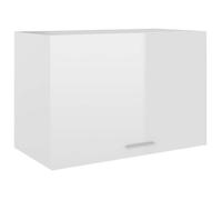 vidaXL Armoire suspendue Blanc brillant 60x31x40 cm Bois d'ingénierie 802518