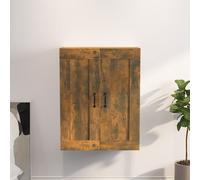 Armoire Murale Suspendue Noir 69,5x32,5x90 cm Étagère Flottante Salon vidaXL