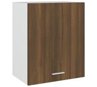 Vidaxl Armoire Suspendue Chêne Marron 50x31x60 Cm Bois D'ingénierie Marron