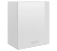 Vidaxl Armoire Suspendue ""Lyon"" Blanc Brillant 50x31x60 Cm Blanc
