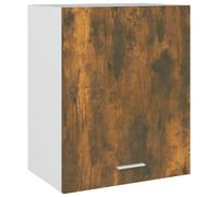 vidaXL Armoire suspendue Lyon chêne fumé 50x31x60 cm Bois composite